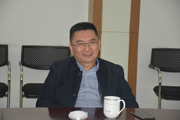 高新区管委会纪检监察工委书记 孟凡农一行莅临公司调研领导