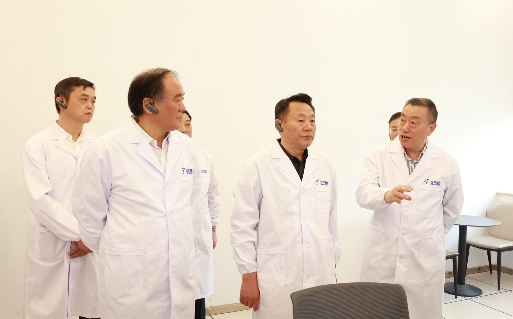 虞爱华率队调研岳阳生物医药企业